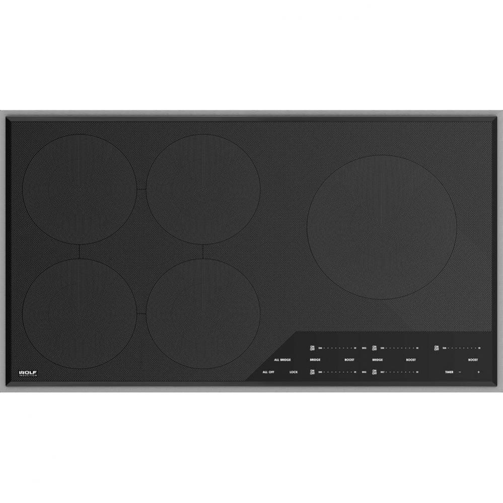 36'' Transitional Framed Induction Cooktop
