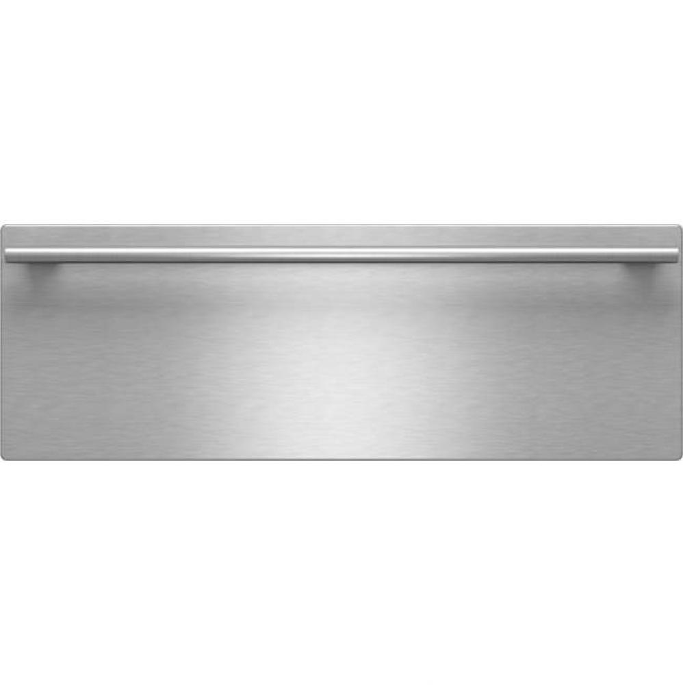 (30'' E-Series) Transitional Stainless Warming Drawer Front