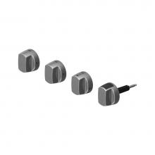 Wolf 9015761 - 30'' Dual Fuel StainleSS Steel Knobs (Full Price)