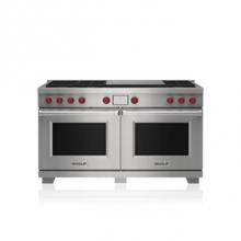 Wolf DF60650F/S/P - 60' Dual Fuel Range - 6 Burners And French Top - NG