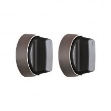 Wolf 9056343 - Brushed Gray Knobs