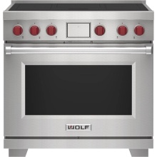 Wolf IR36551/S/P - 36'' Professional Induction Range - 5 Zones