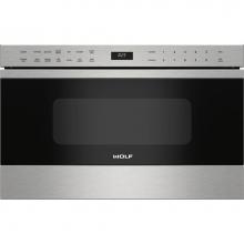 Wolf MD24TE/S - 24'' Microwave, Drawer, Transitional, Ss