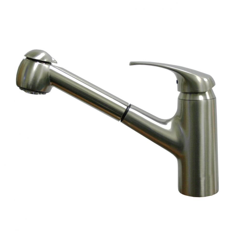Marlin Single Hole/Single Lever Handle Kitchen Faucet with Pull Out Spray Head