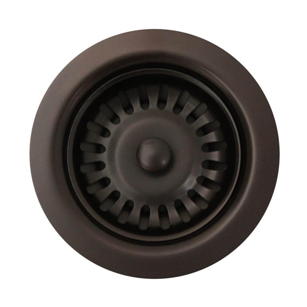 3 1/2'' Basket Strainer for Deep Fireclay Application