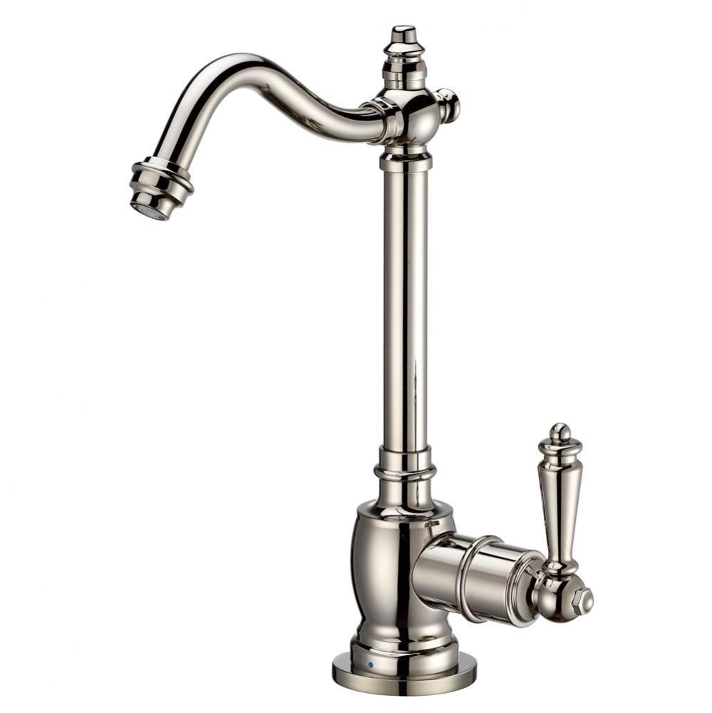 Point of Use Cold Water Drinking Faucet with Traditional Swivel Spout