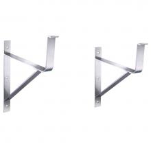 Whitehaus BRACKETD72 - Additional Wall Mount Brackets for Extra Support. For use with WHNCD72