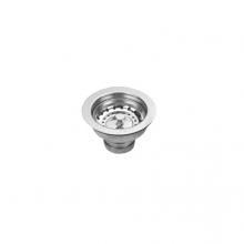 Whitehaus NRNW35B-SS - 3 1/2'' Basket strainer with lift stopper