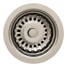 Whitehaus RNW35-C - 3 1/2'' Basket strainer