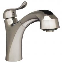 Whitehaus WH2070952-C - Jem Collection Single Hole/Single Lever Handle Faucet with a Pull Out Spray Head