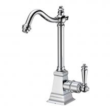 Whitehaus WHFH-C2011-C - Point of Use Cold Water Drinking Faucet with Traditional Swivel Spout