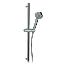 Whitehaus WHLX78129-C - Metrohaus Shower Set Includes Slidebar, Hand Held Shower and Hose