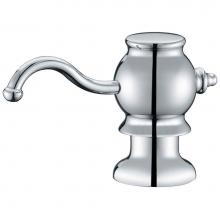 Whitehaus WHSD030-C - Solid Brass Soap/Lotion Dispenser