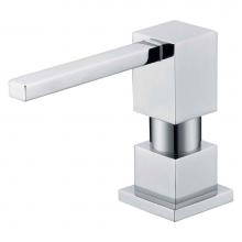 Whitehaus WHSQ-SD003-C - Q-Haus Solid Brass Soap/Lotion Dispenser