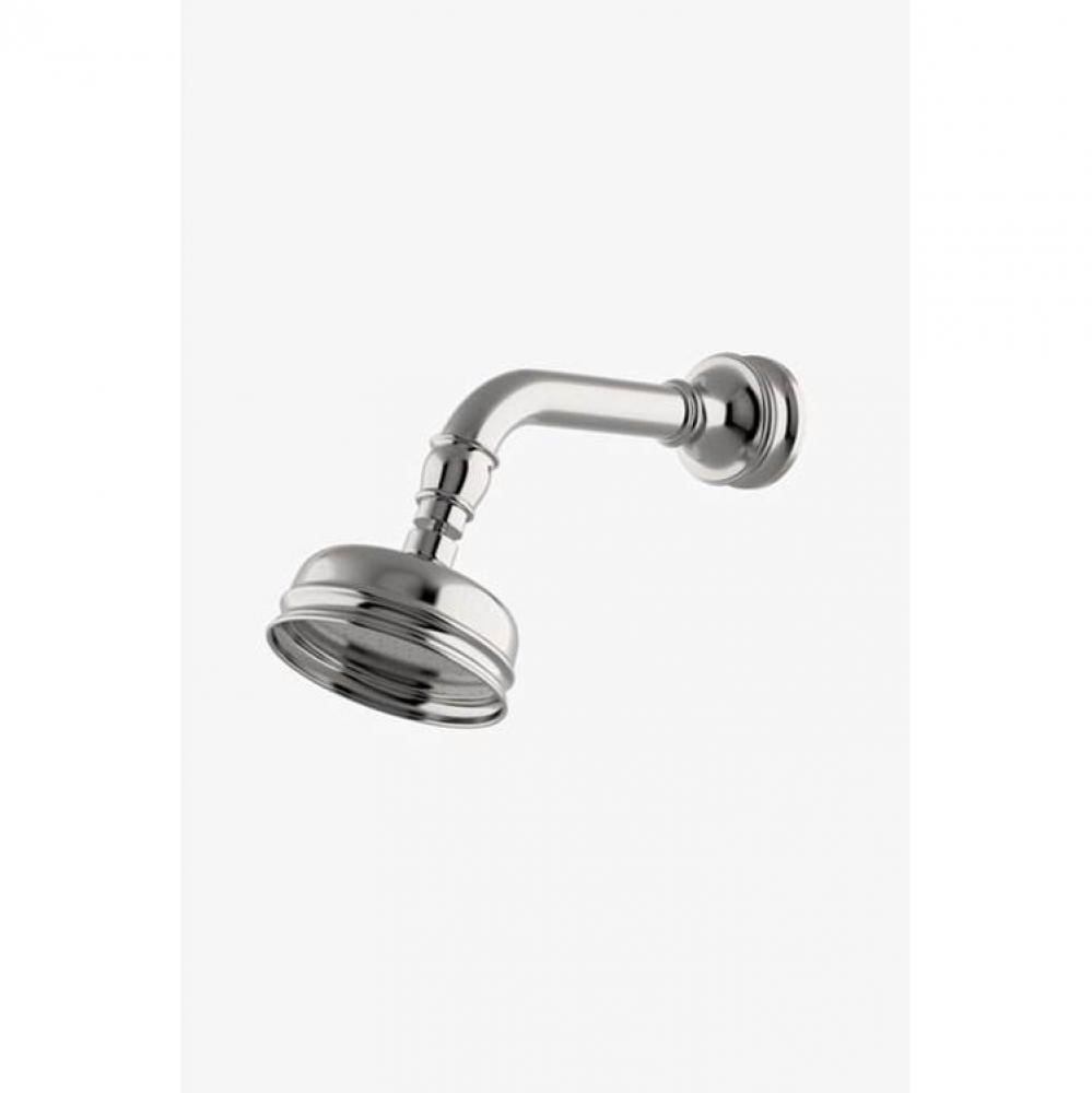 Etoile Wall Mounted 4 1/2 Shower Rose, Arm and Flange in Burnished Nickel