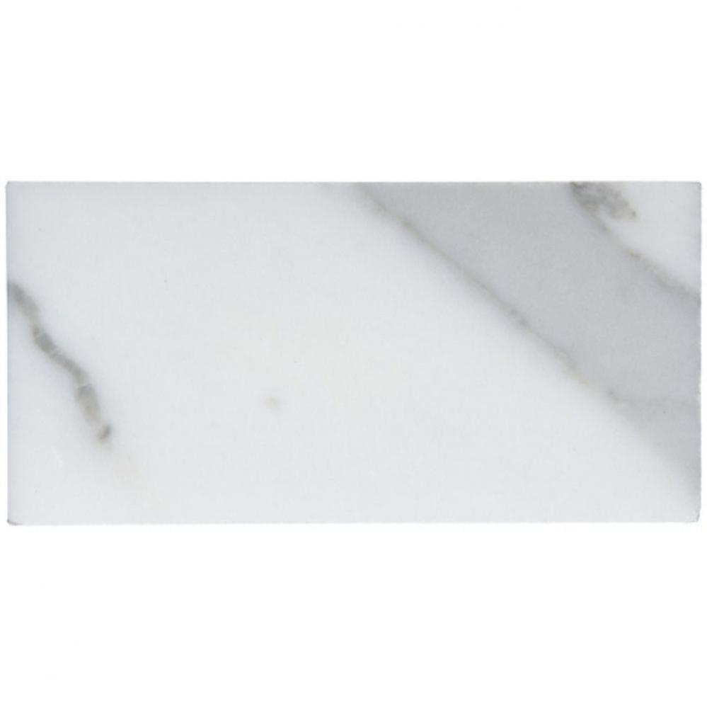 Keystone Field Tile 3 x 6 x 3/8 in Statuary Polished