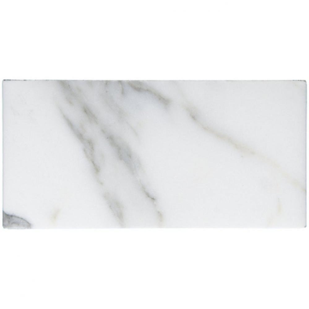 Keystone Field Tile 3 x 6 x 3/8 in Statuary Honed