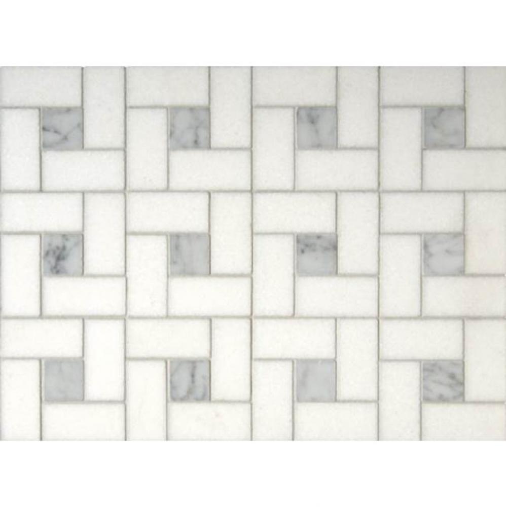 Aqualinea 1 3/16'' x 2 7/16'' Arc D''Midi Mosaic in Stone Group