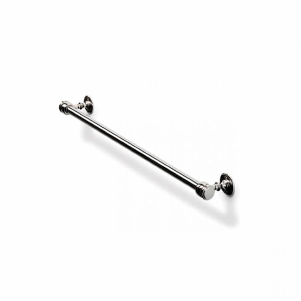 Crystal 23 Single Metal Towel Bar in Unlacquered Brass