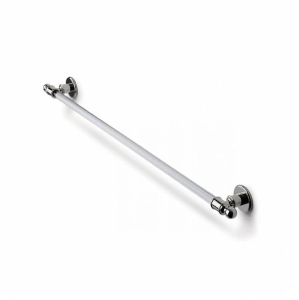 Olympia 39'' Single Crystal Towel Bar in