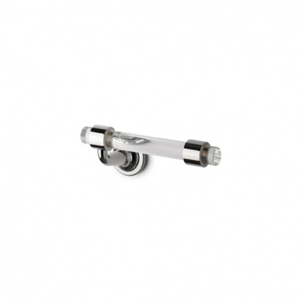 Opus Wall Mounted One Arm Paper Holder in Nickel