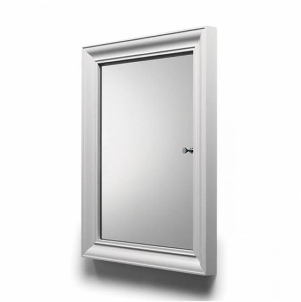 Waterworks Hardware Only (knob and hinges) for Traditional and Modern Medicine Cabinets in Chrome