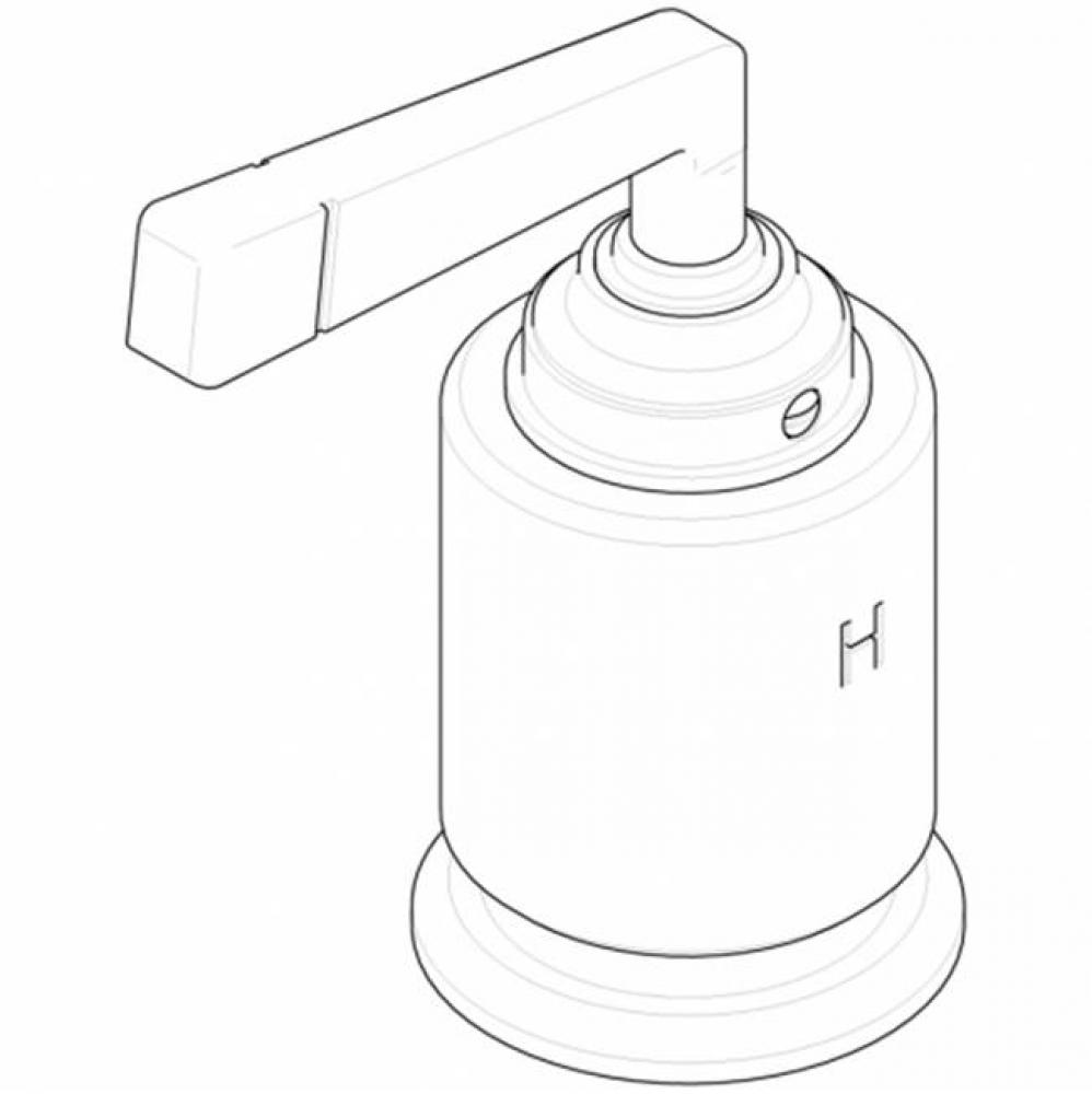 Service Parts Lever Handle with Hot Indice Handle Kit in