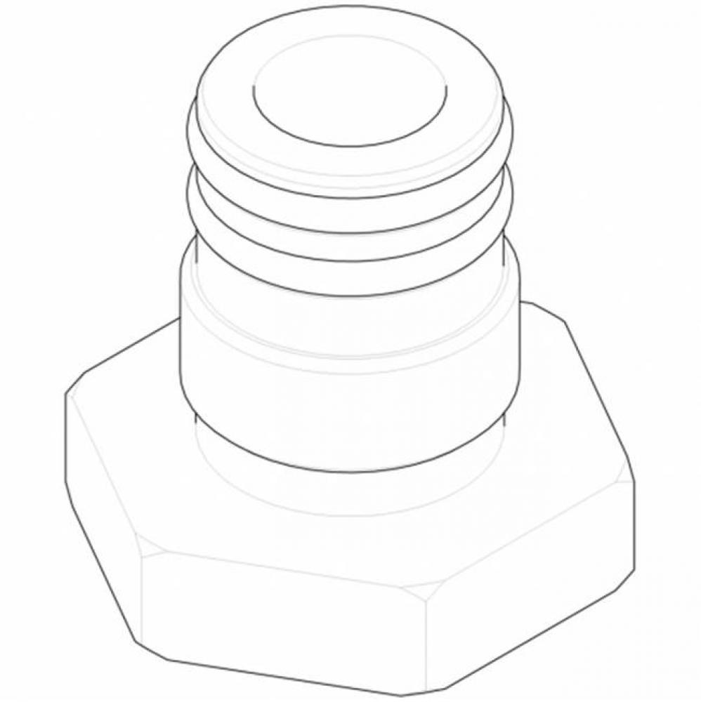 Service Parts Exposed Valve Union Plug in