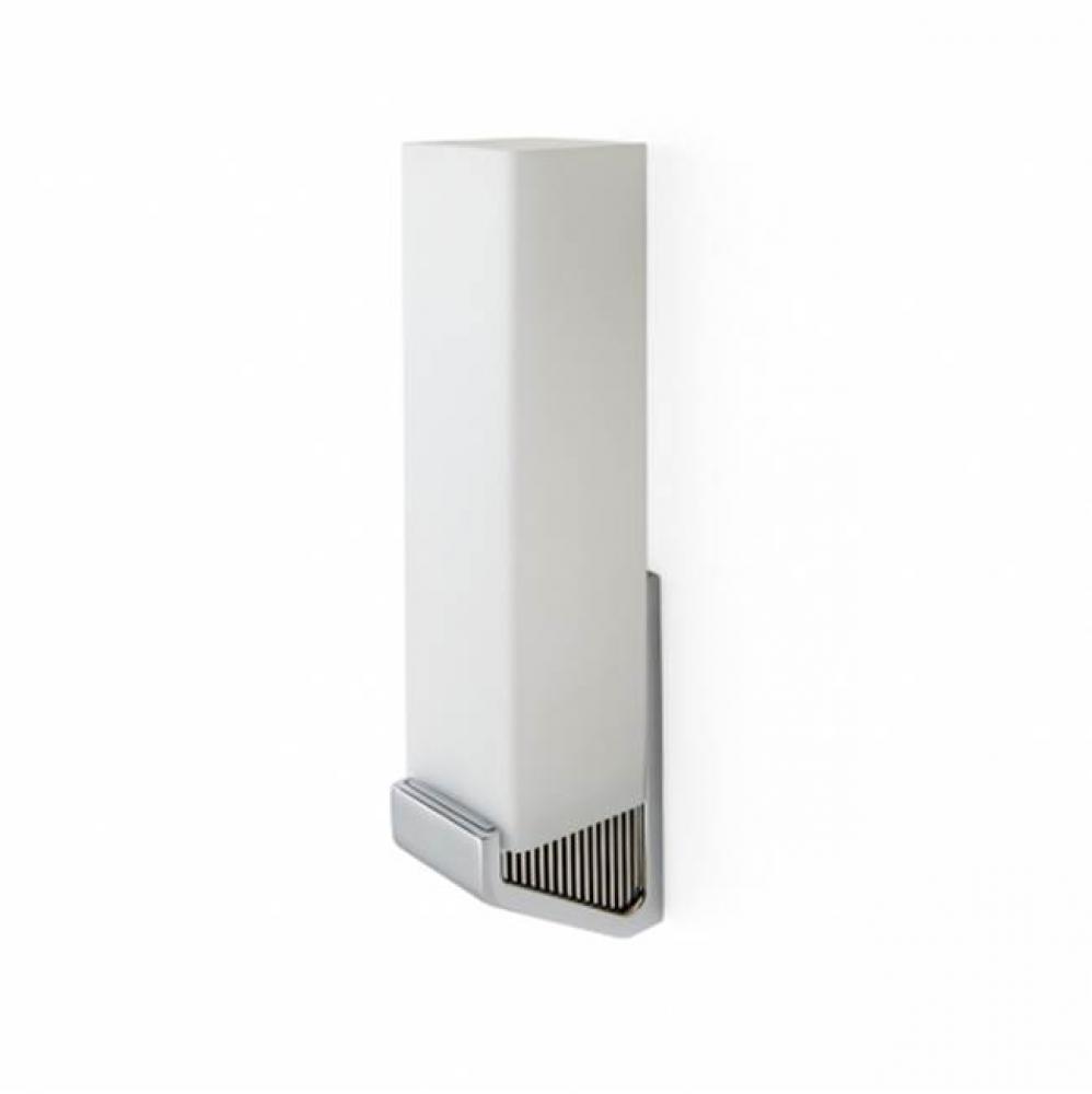 Formwork Wall Mounted Single Sconce with Glass Shade in