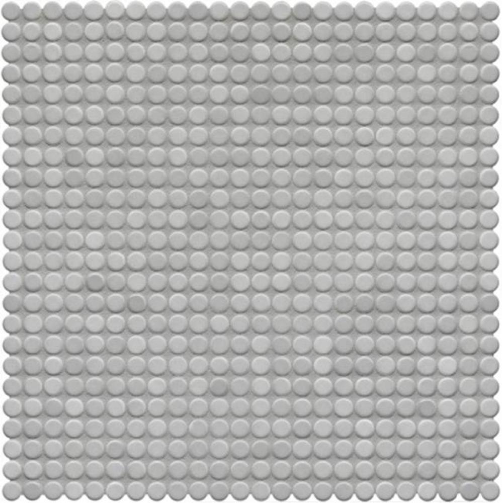 Penny Tile 1/2'' Penny Mosaic in Armour Glossy