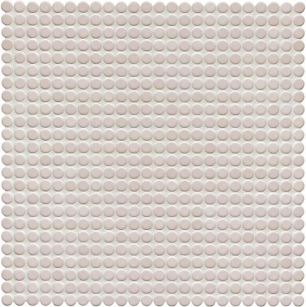 Penny Tile 1/2'' Penny Mosaic in Sand Glossy