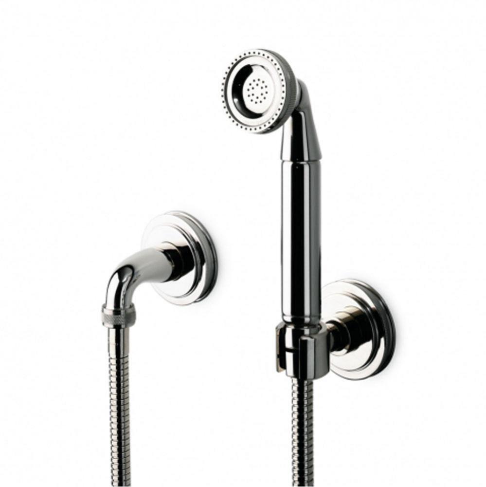 Aero Handshower On Hook with Metal Handle in Chrome, 2.5gpm