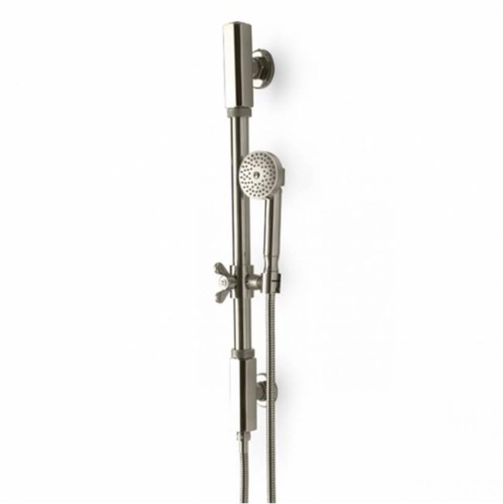 R.W. Atlas Handshower On Bar with Metal Handle in