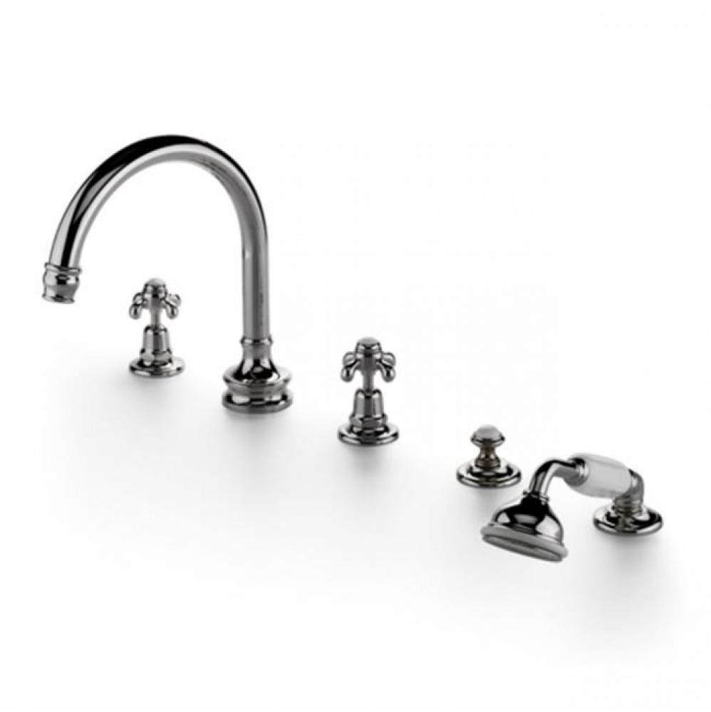 Etoile Tub Handshower With Diverter in Burnished