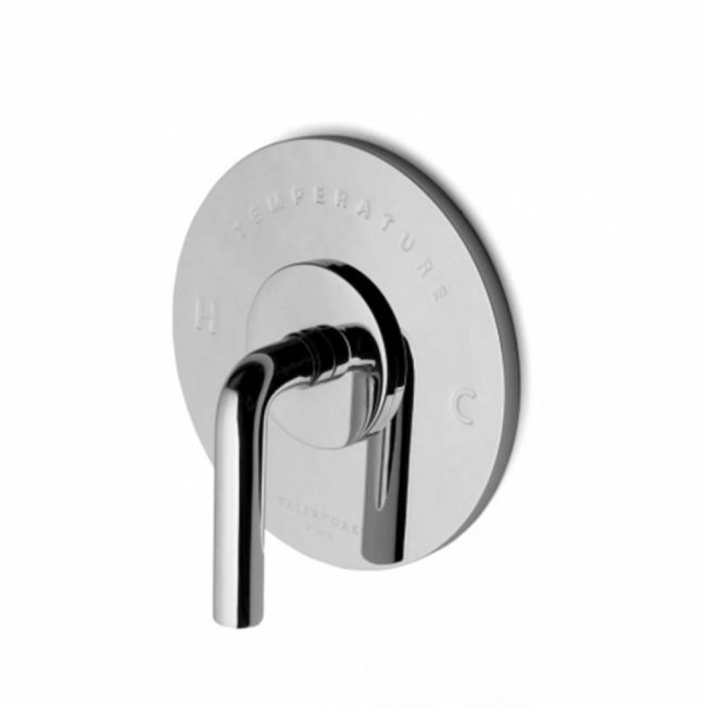 Flyte Thermostatic Control Valve Trim with Metal Lever Handle in