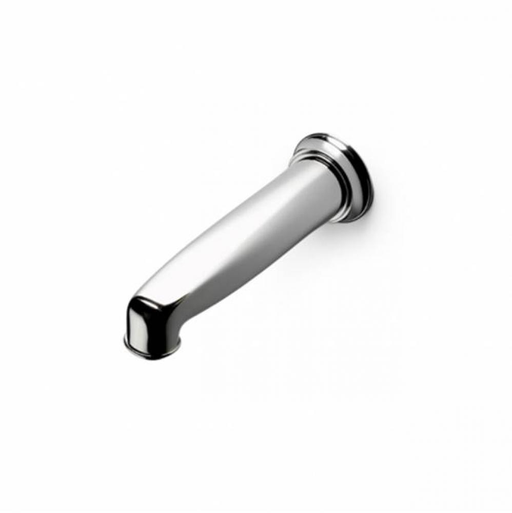 Aero Retro Wall Mounted Tub Spout in Unlacquered