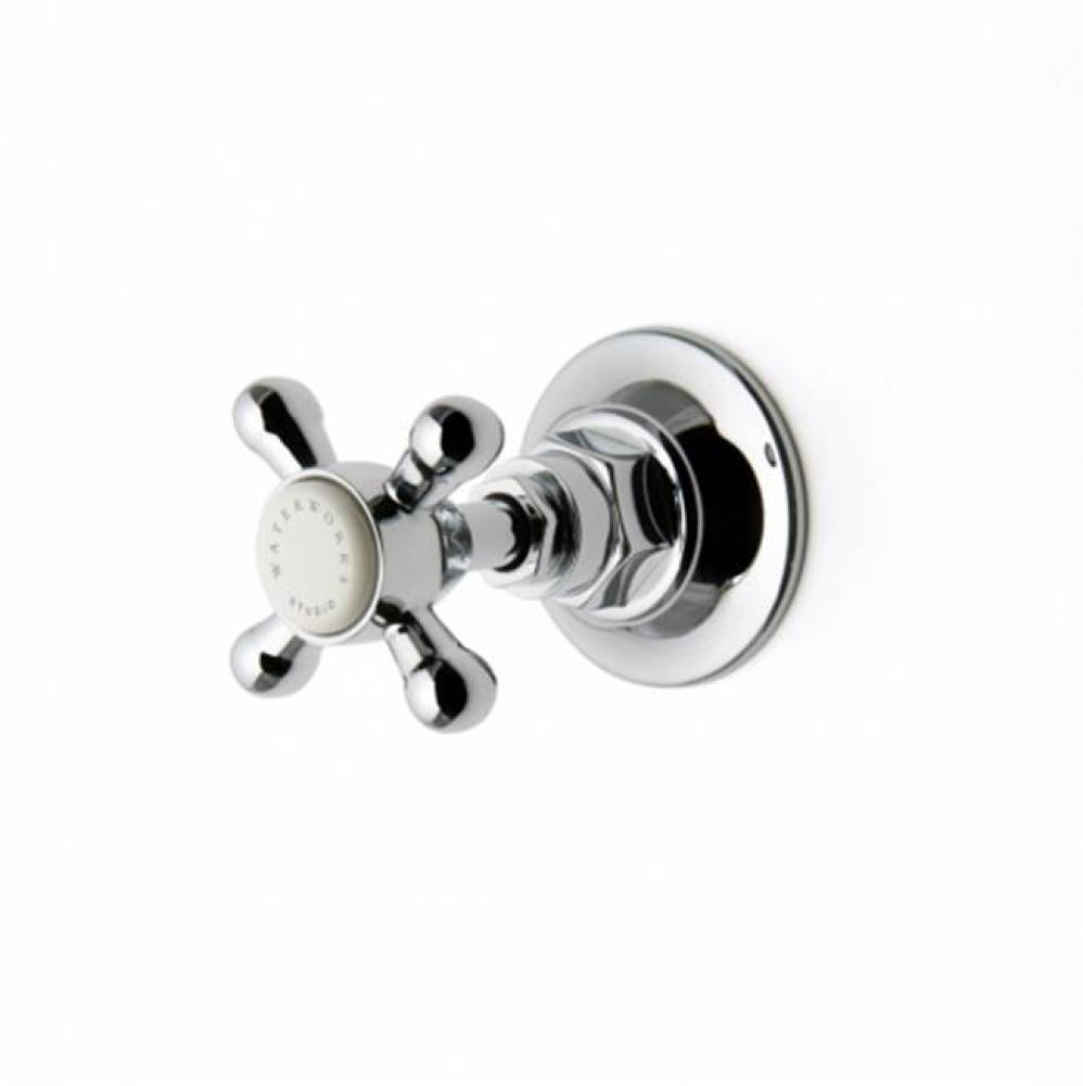 Highgate Volume Control Trim and Clockwise Open Valve Package, Lever Handle in