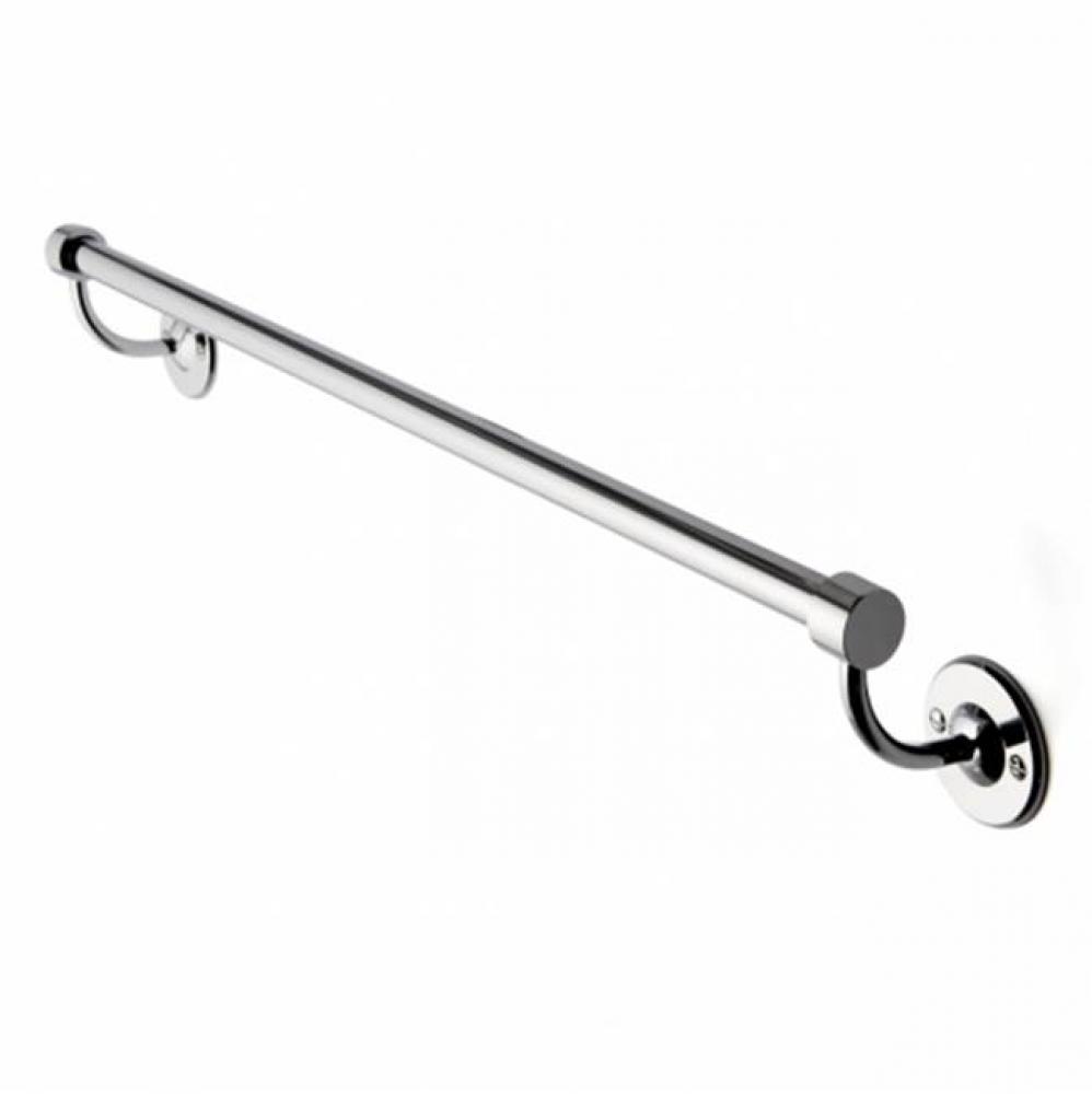 Highgate 24'' Single Metal Towel Bar in Unlacquered