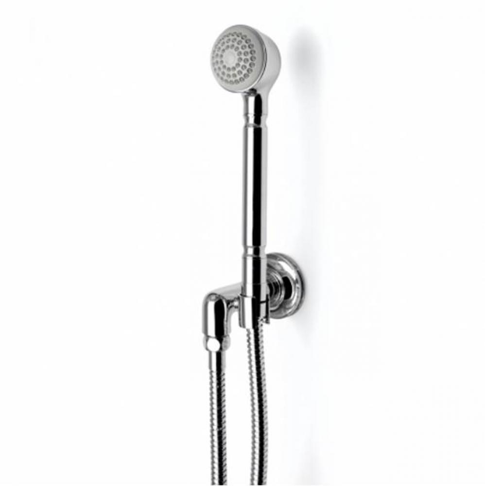 Transit Handshower On Hook with Metal Handle in Unlacquered