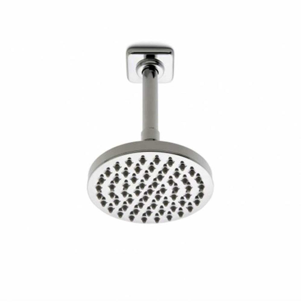 Ludlow Ceiling Mounted 6'' Shower Head, Arm and Flange in
