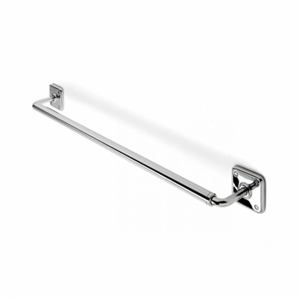 Ludlow 24'' Single Metal Towel Bar in Unlacquered
