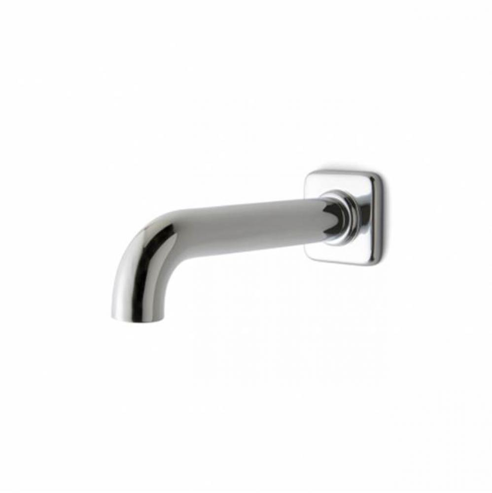 Ludlow Wall Mounted Tub Spout in Unlacquered