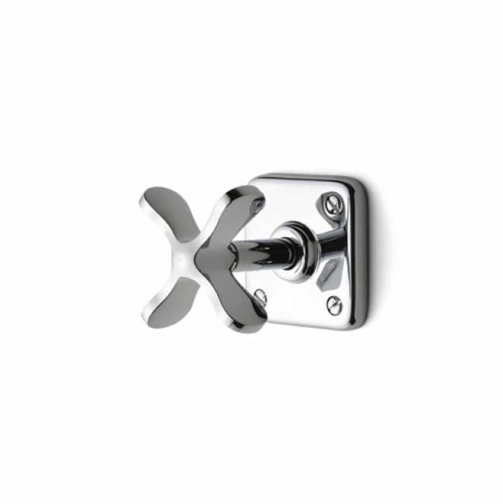 Ludlow Volume Control Trim and Clockwise Open Valve Package, Cross Handle in