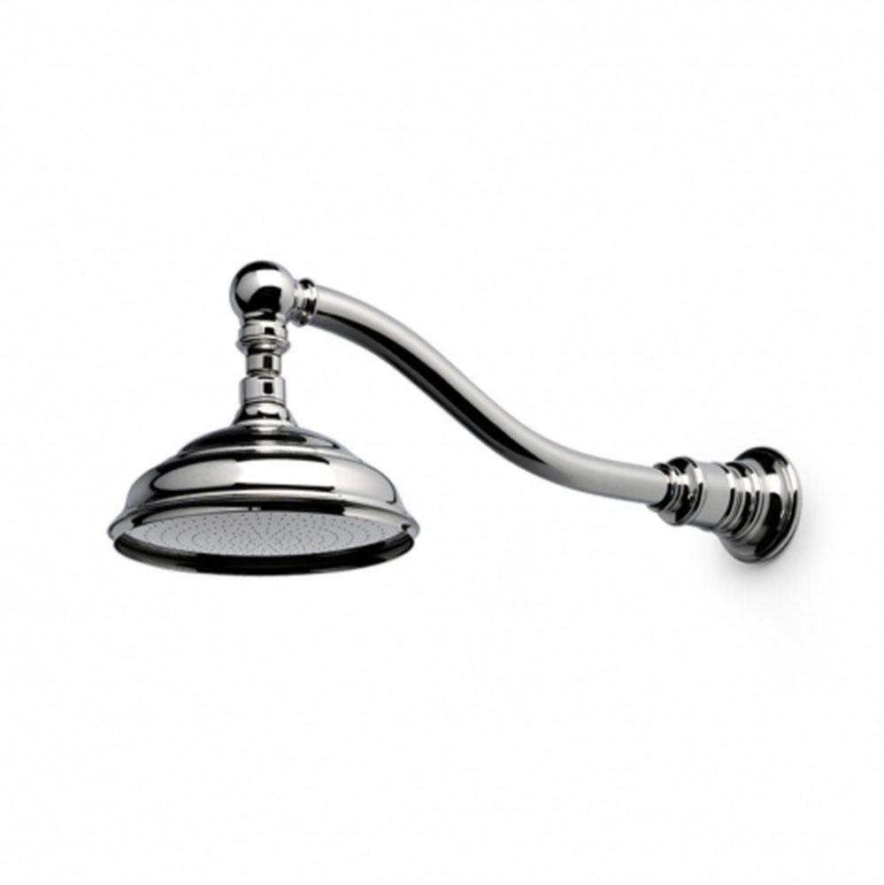 Olympia Wall Mounted 8'' Shower Rose, Arm and Flange in Architectural
