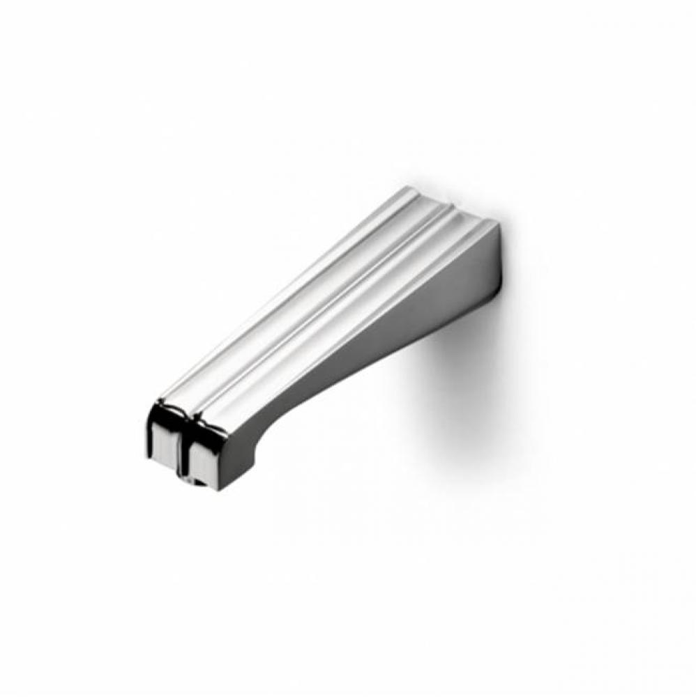 Boulevard Wall Mounted Tub Spout in Nickel