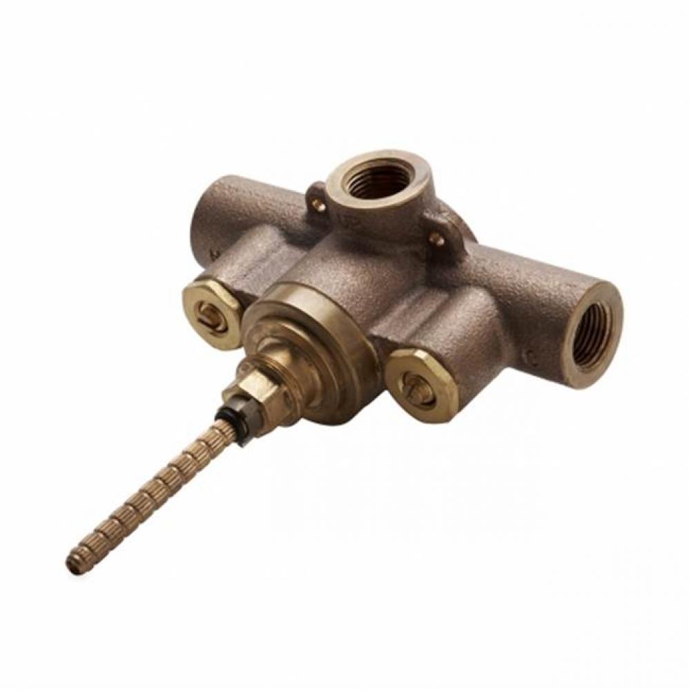 Universal 1/2'' Thermostatic Valve with BSPP