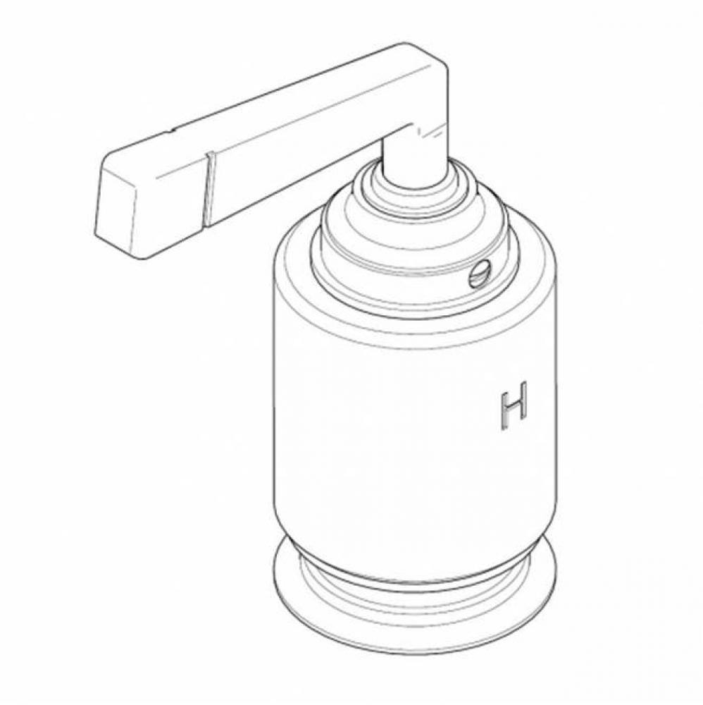 Service Parts Lever Handle with Hot Indice Handle Kit in
