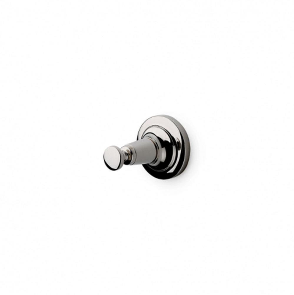 Opus Single Robe Hook in Nickel