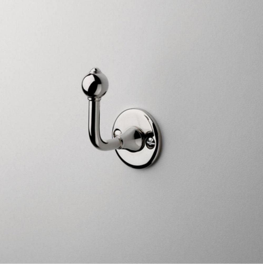 Crystal Single Robe Hook in Chrome