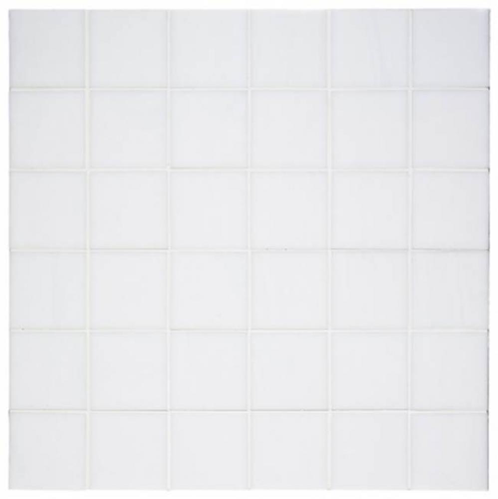 Repose 2 Stacked Mosaic in Antique Mirror Glossy Solid